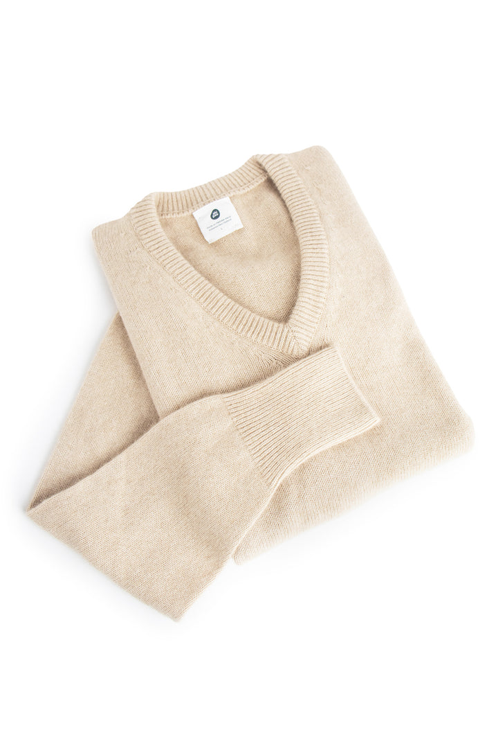 Womens Cirrus Vee Neck Sweater
