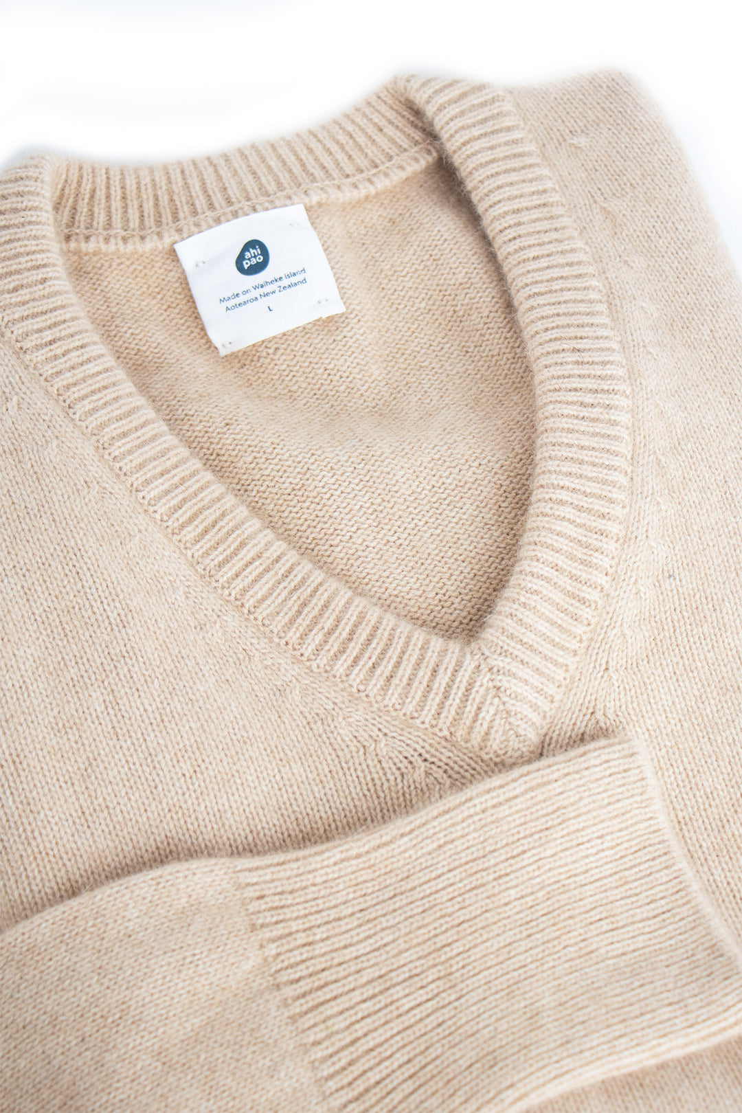 Womens Cirrus Vee Neck Sweater