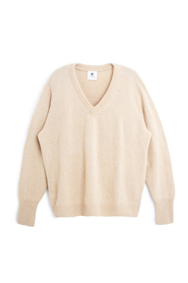 Womens Cirrus Vee Neck Sweater