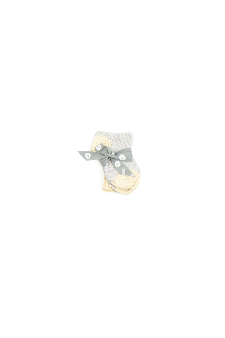 Colour Block Organic Cotton Baby Socks