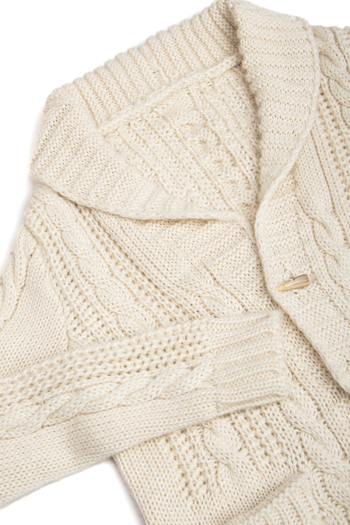 Alpaca Wool Blend Long Cardigan