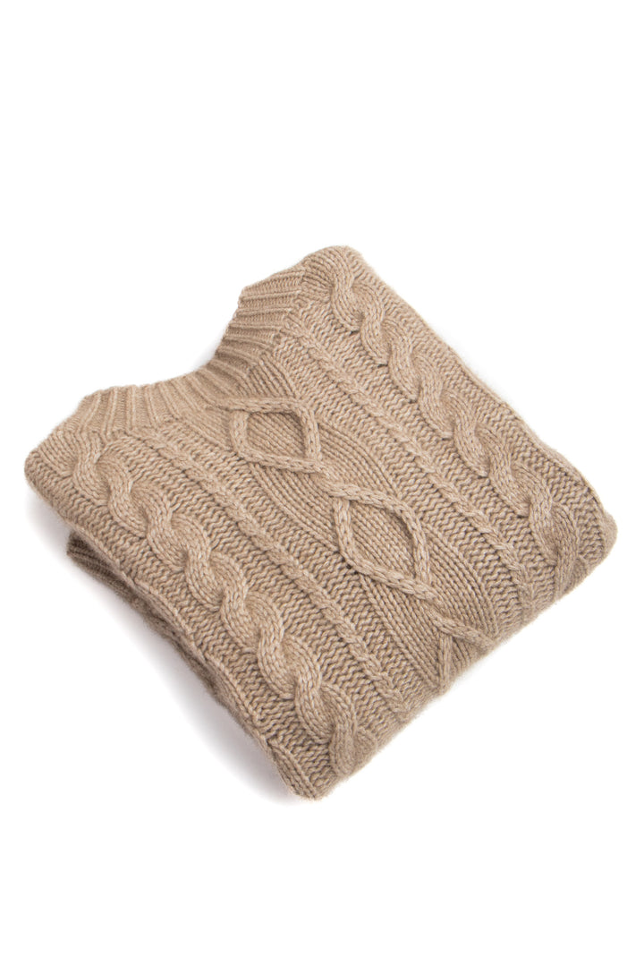 Womens Cirrus Chunky Cable Jumper