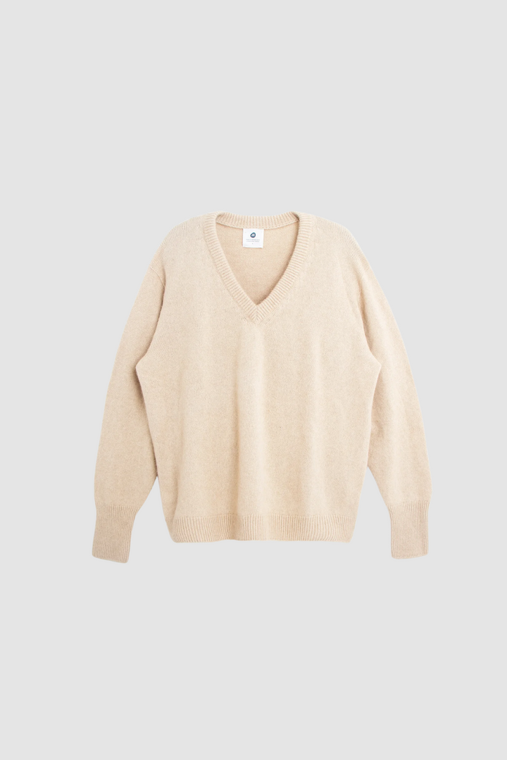 Womens Cirrus Vee Neck Sweater