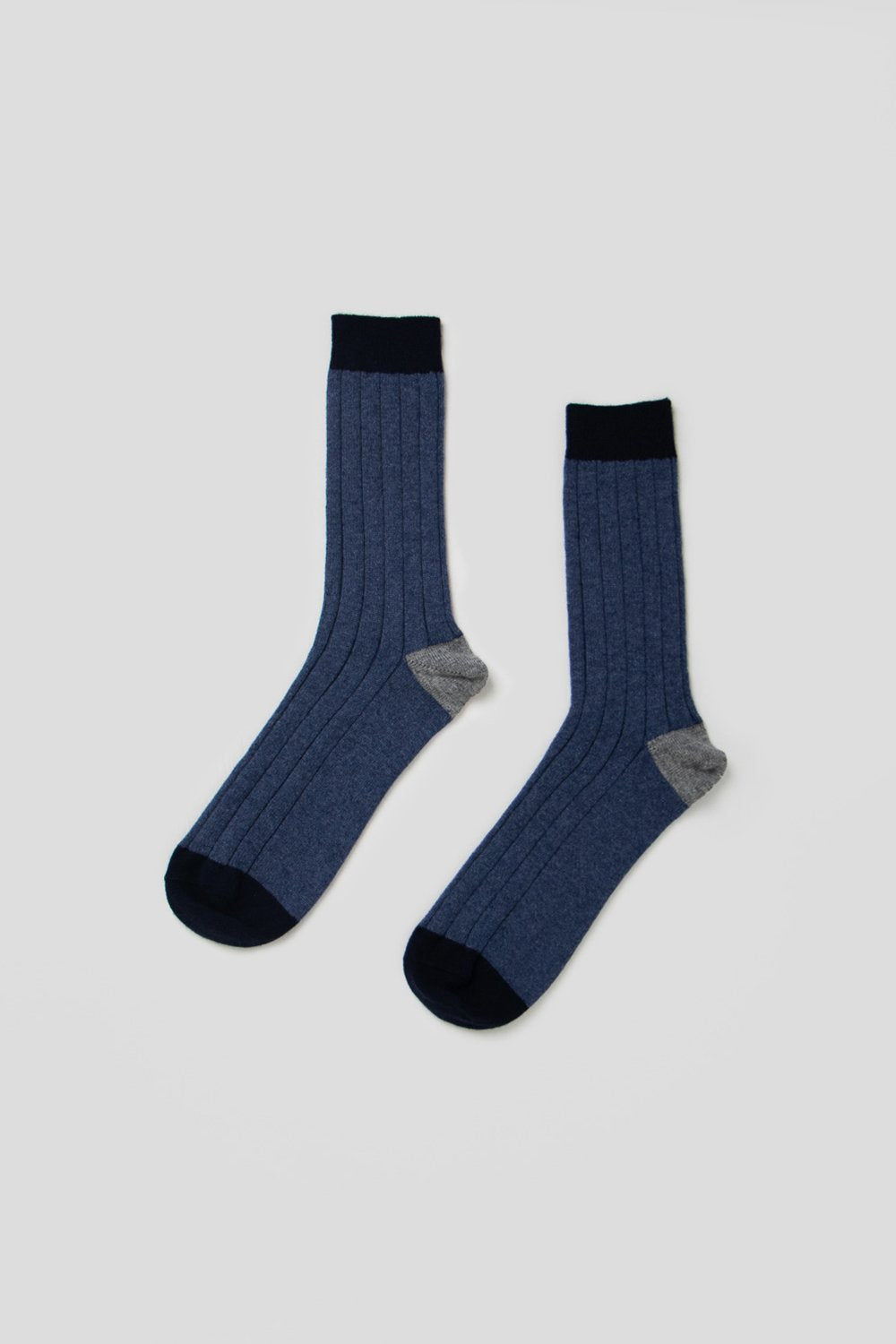 Cashmere Mens Colour Block Socks
