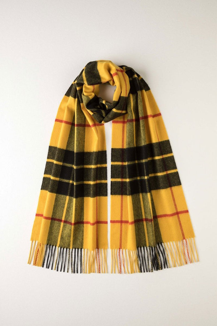 Cashmere Large Tartan Scarf