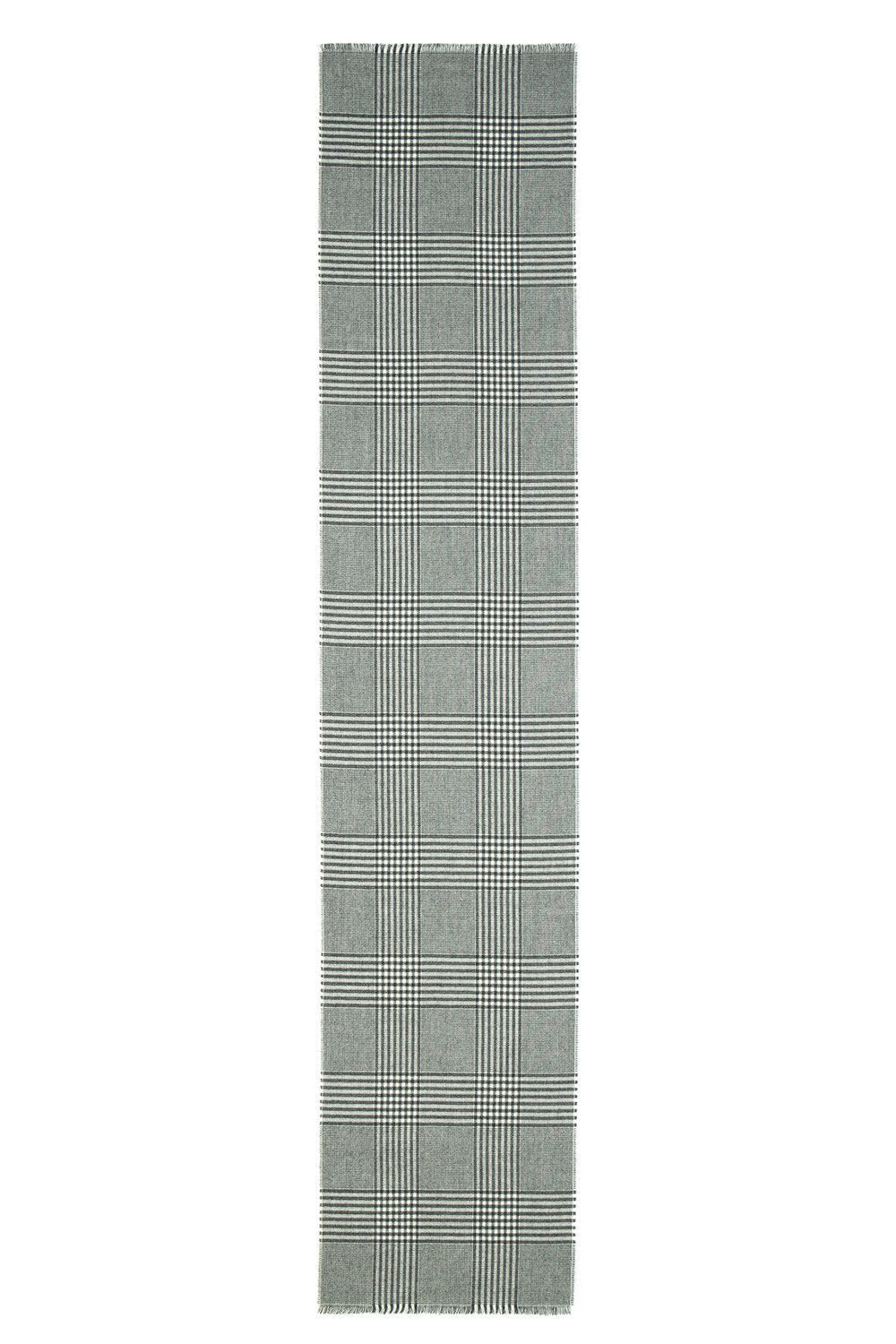 Contemporary Checks Merino Scarf