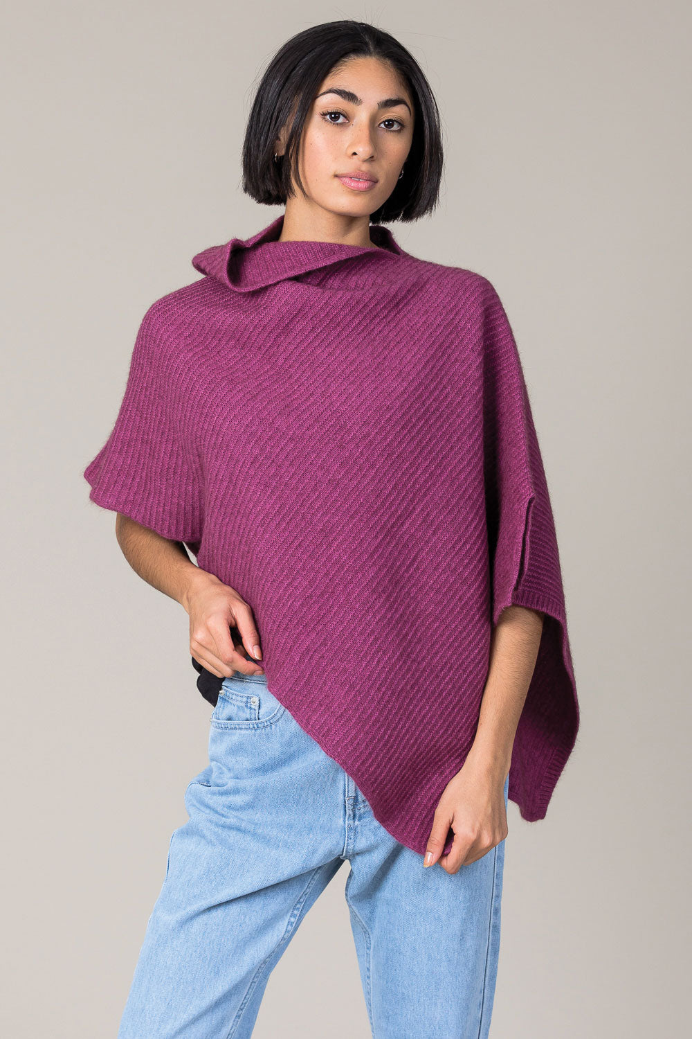 Possum Merino Pearl Poncho