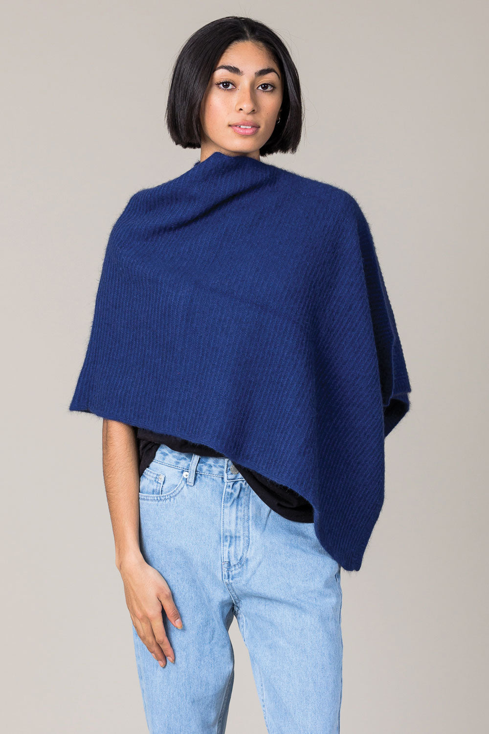 Possum Merino Pearl Poncho