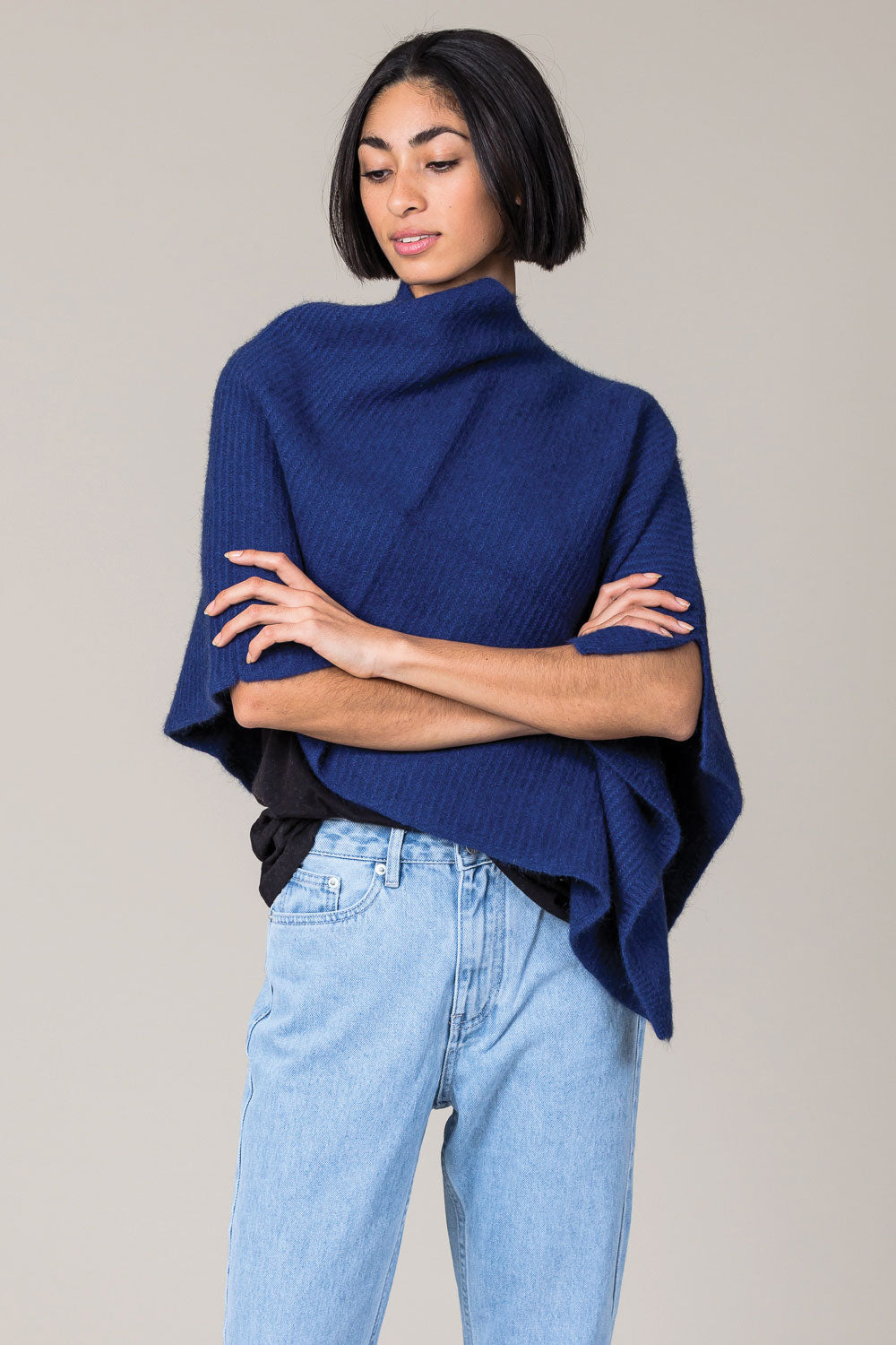 Possum Merino Pearl Poncho