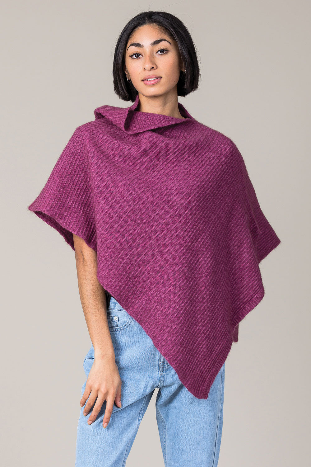 Possum Merino Pearl Poncho